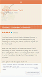 Mobile Screenshot of forkmenow.com